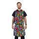 Phillips Safety RA-VSA Vest and Skirt Full Overlap Apron - Nylon Fabric Ocean with Black Trim
