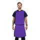 Phillips Safety RA-VSA Vest and Skirt Full Overlap Apron - Nylon Fabric Purple with Black Trim