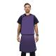 Phillips Safety RA-VSA Vest and Skirt Full Overlap Apron - Polytron Fabric Purple with Black Trim