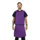 Phillips Safety RA-VSA Vest and Skirt Full Overlap Apron - PVC EasyClean Fabric Purple with Black Trim