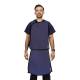 Phillips Safety RA-VSA Vest and Skirt Full Overlap Apron - Ripstop Fabric Purple with Black Trim