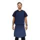 Phillips Safety RA-VSA Vest and Skirt Full Overlap Apron - Ripstop Fabric Royal Blue with Black Trim