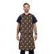Phillips Safety RA-VSA Vest and Skirt Full Overlap Apron - Nylon Fabric Sugar Skulls with Black Trim