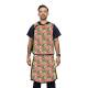 Phillips Safety RA-VSA Vest and Skirt Full Overlap Apron - Nylon Fabric Tropical Avocado with Black Trim