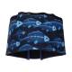 Phillips Safety Radiation Protection Hat with Hook and Loop Closure, Nylon Fish Bones - Bottom Front View