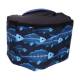Phillips Safety Radiation Protection Hat with Hook and Loop Closure, Nylon Fish Bones - Top Front View