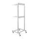 Phillips Safety RAR-MVSR5 Vest and Skirt Mobile Apron Rack, Back Left Angle View