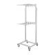 Phillips Safety RAR-MVSR5 Vest and Skirt Mobile Apron Rack, Left Angle View