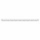 Phillips Safety RAR-P9 Wall Mounted Peg Style Lead Apron Rack with 18 Pegs (7156-46) - Holds 9 Lead Aprons (Front View)