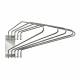 Five Arm Lead Apron Wall Rack - Right Swing
