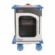 Pedigo RCC-256-MS-B Revolution Closed Surgical Case Cart with Single Door - 29" W x 27.5" D x 42" H (Shelf is not included)