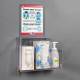 Poltex RESPG-W-DCL Locking Respiratory Hygiene Station G - Wall Mount, With Decal Sign (Consumables Not Included)