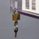 Poltex RESPG Locking Respiratory Hygiene Station G - Padlock and Keys