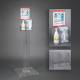 Poltex RESPH-S-DCL Respiratory Hygiene Station H - Acrylic Stand, With Decal Sign (Consumables Not Included)