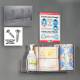 Poltex RESPI-W-DCL Respiratory Hygiene Station I - Wall Mount, With Decal Sign (Consumables Not Included)