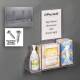 Poltex RESPI-W-SLV Respiratory Hygiene Station I - Wall Mount, With Sign Sleeve (Consumables Not Included)