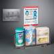 Poltex RESPU-CT-DCL Respiratory Hygiene Station U - Countertop, With Decal Sign (Consumables Not Included)
