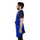 Phillips Safety RA-RJ1P Reverse Flex Jacket One-Piece Apron, Lead Free - Nylon Fabric, Medium Blue with Black Trim - Left Side (Due to Variations in Lighting, Actual Colors May Differ)
