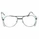 Model 100 Aviator Metal Radiation Glasses with Side Shields - Black