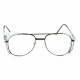 Model 100 Aviator Metal Radiation Glasses with Side Shields - Brown