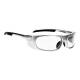 Phillips Safety Wrap Around Radiation Glasses Model 1388 - Silver S-50SS