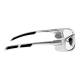 Phillips Safety Wrap Around Radiation Glasses Model 1388 - Silver S-50SS