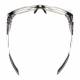 Model 15011 Plastic Frame Radiation Glasses - Black/Clear BKC-50SS