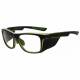 Model 15011 Plastic Frame Radiation Glasses - Black/Yellow BKY-50SS