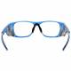 Model 15011 Plastic Frame Radiation Glasses - Cyan Blue