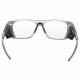 Model 15011 Plastic Frame Radiation Glasses - Crystal Clear CC-50SS