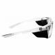 Model 15011 Plastic Frame Radiation Glasses - Crystal Clear CC-50SS