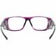 Model 15011 Plastic Frame Radiation Glasses - Crystal Purple