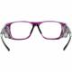 Model 15011 Plastic Frame Radiation Glasses - Crystal Purple CP-50SS