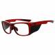 Model 15011 Plastic Frame Radiation Glasses - Crystal Red CR-50SS
