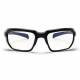 Model 16001 Wrap Around Radiation Glasses - Black Blue