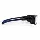 Model 16001 Wrap Around Radiation Glasses - Black Blue