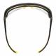 Model 206 Economy Radiation Glasses - Yellow/Black Clear