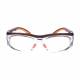 Model 206 Economy Radiation Glasses - Orange/Brown