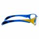 Model 208 Ultralite Wrap Lead Glasses - Blue/Yellow