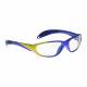 Model 208 Ultralite Wrap Lead Glasses - Blue/Yellow