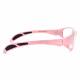 Model 208 Ultralite Wrap Lead Glasses - Pink