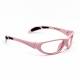 Model 208 Ultralite Wrap Lead Glasses - Pink