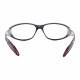 Model 208 Ultralite Wrap Lead Glasses - Red