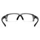 Phillips Safety Plastic Frame Radiation Glasses Model 240 - Black/Clear (Back View)