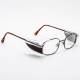 Model 320 Economy Metal Radiation Glasses with Side Shields - Copper