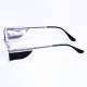 Model 320 Economy Metal Radiation Glasses with Side Shields - Gunmetal