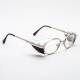 Metal Radiation Glasses with Side Shields Model 500 - Gold