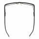 RG-52-BK Plastic Wrap Radiation Glasses Model 52 - Black