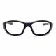 Model 703 Angled Frame Radiation Eyewear - Black