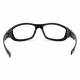 Model 703 Angled Frame Radiation Eyewear - Black